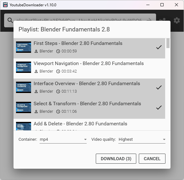 YoutubeDownloader : Téléchargez vos vidéos YouTube en toute simplicité