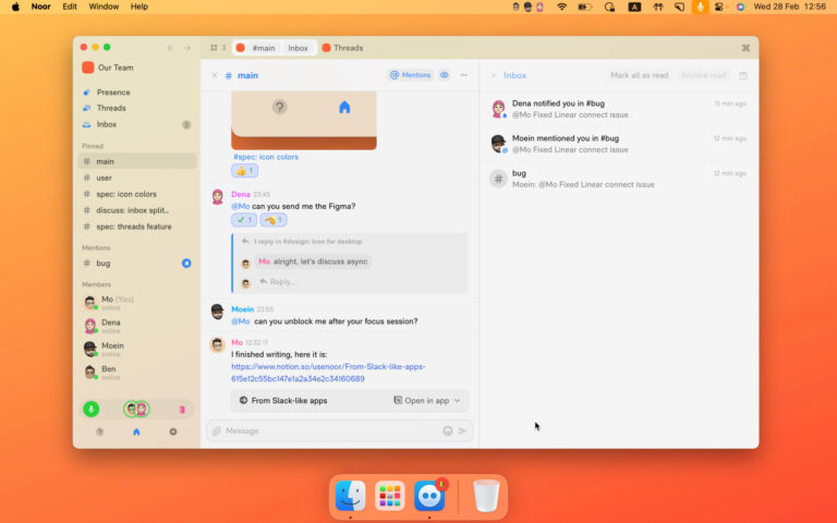 Noor.to : Le chat intelligent qui organise la collaboration d&rsquo;équipe