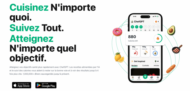 ChefGPT : L&rsquo;IA qui cuisine avec les restes de votre frigo