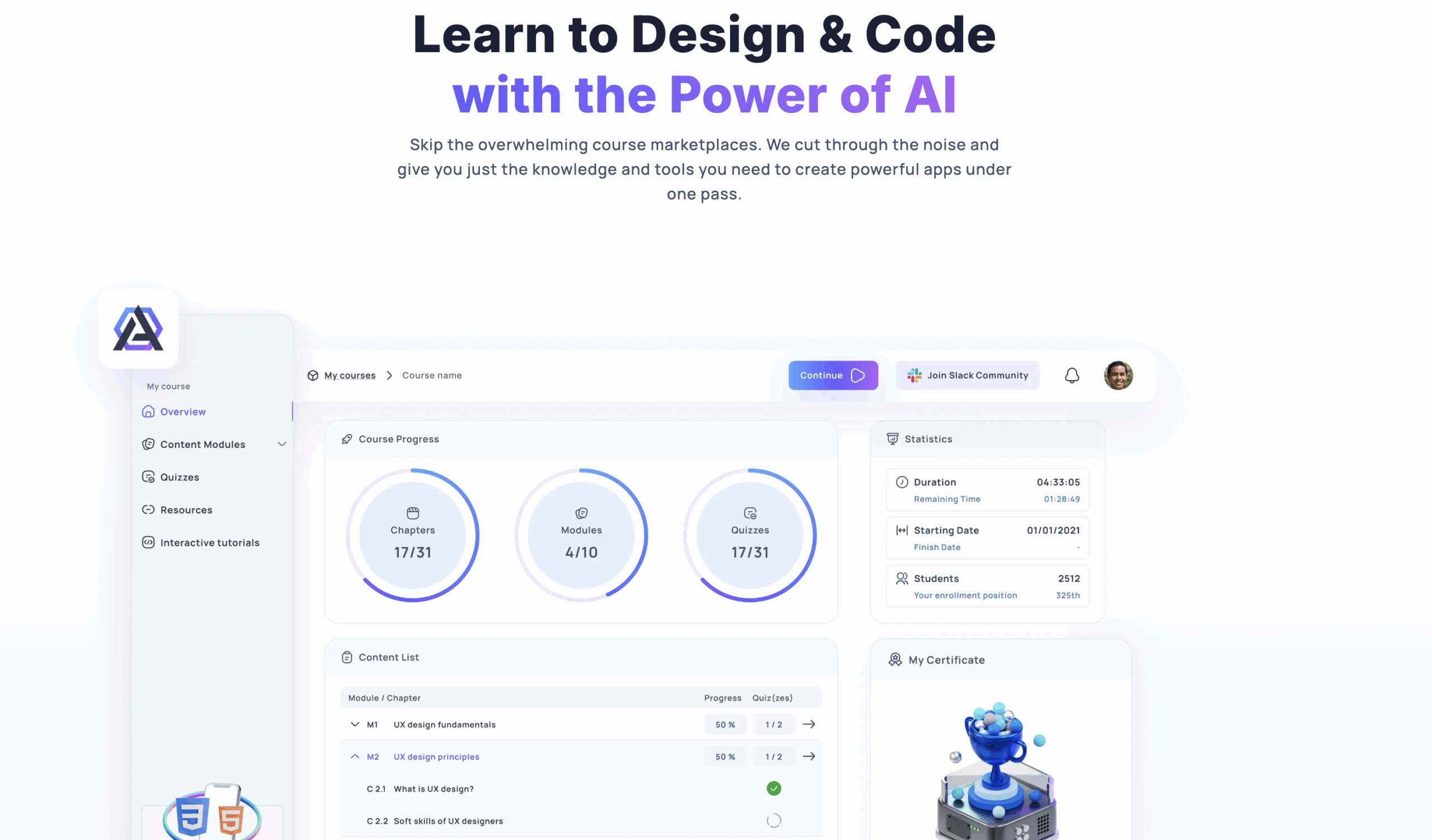 Atheros Learning : Maîtriser le Design et le Code avec la puissance de l&rsquo;IA