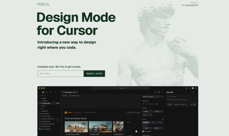 Pencil : Le canvas de design intégré à votre code pour le développement IA