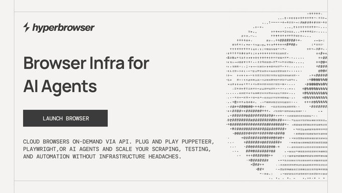 Hyperbrowser : Infrastructure Web pour agents IA.