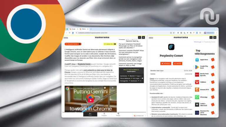Chrome : Afficher Deux Pages Web Simultanément