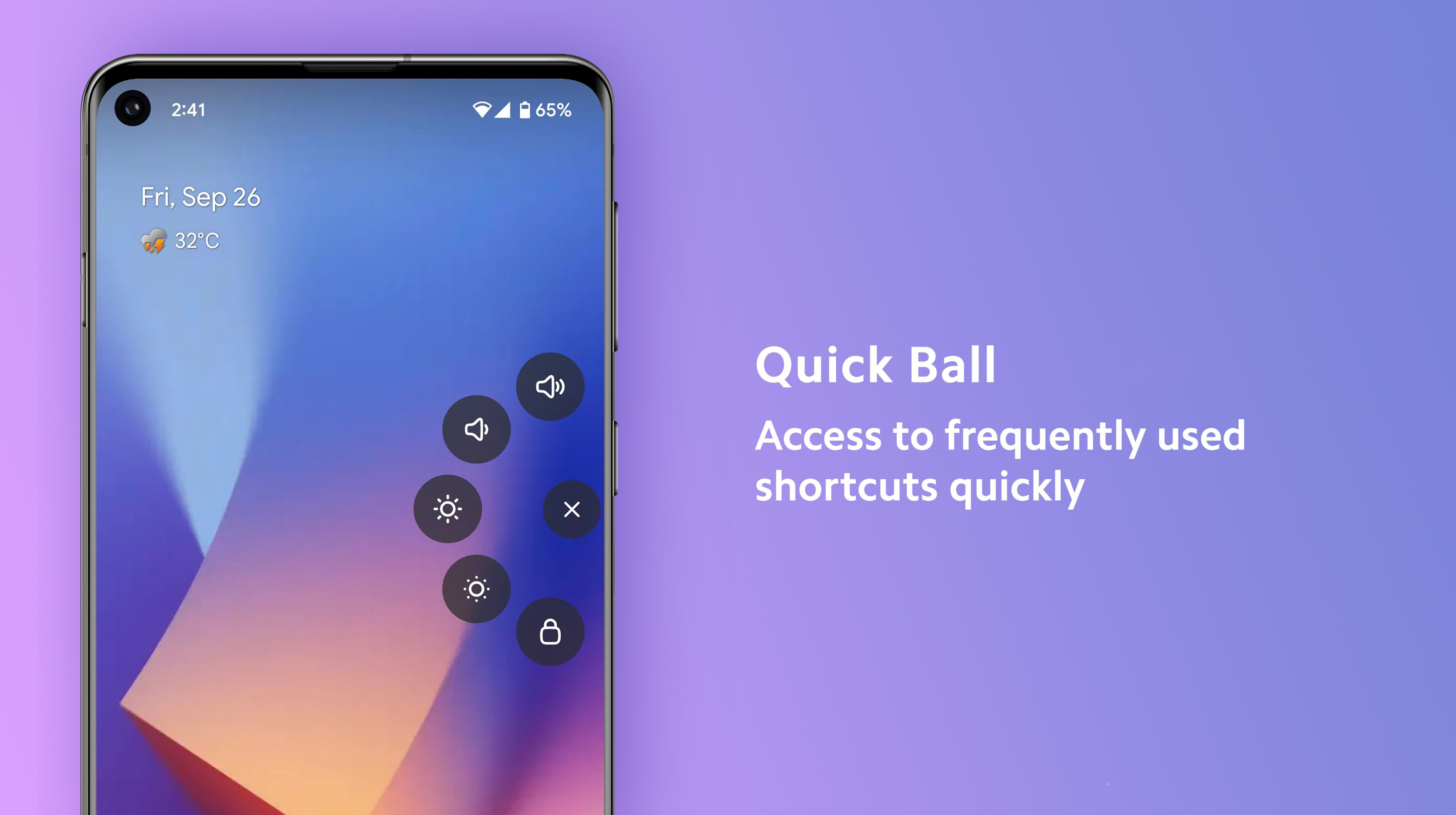 QuickBall : une bulle flottante Android pour accéder rapidement aux contrôles système