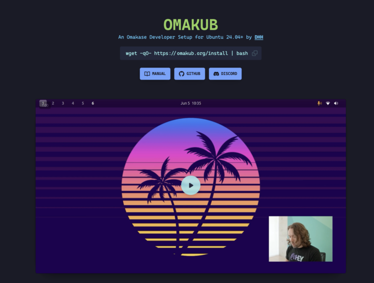 Omakub : Configurez votre environnement de développement web sur Ubuntu en une commande
