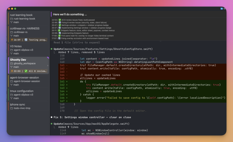 Ghostty Dev : transformer Ghostty en cockpit de productivite