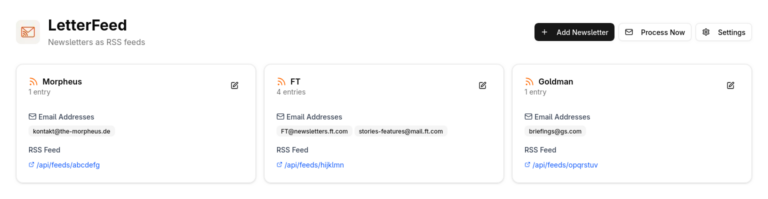 LetterFeed : transformer ses newsletters email en flux RSS
