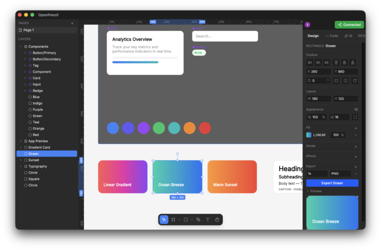 OpenPencil : une alternative Figma open source, locale et programmable pour designer plus vite