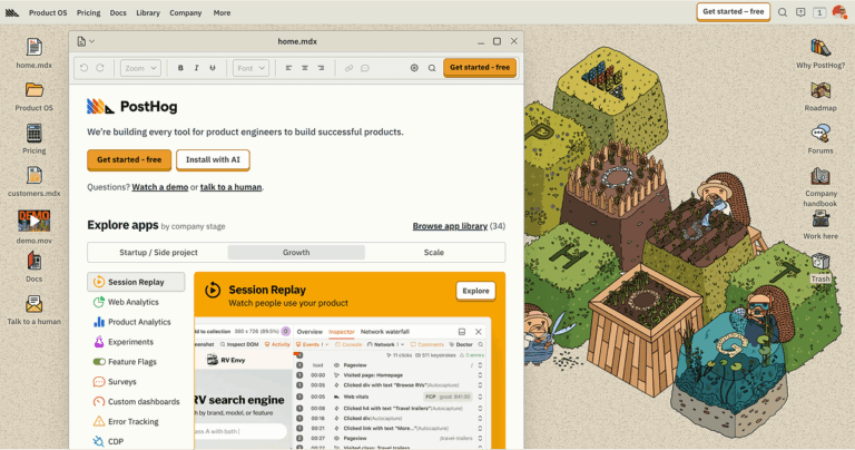 PostHog : la plateforme tout-en-un pour analyser, tester et observer ses produits
