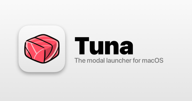 Tuna : un launcher moderne et modal pour macOS avec extensions et prix unique