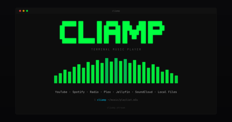 CLIAMP : écouter sa musique dans le terminal