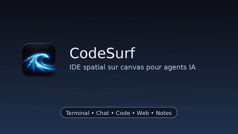 CodeSurf : un IDE spatial sur canvas pour piloter code, terminal et agents IA