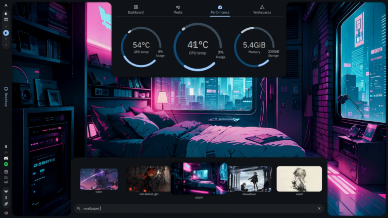 Quickshell : construire un desktop Linux sur mesure avec QML