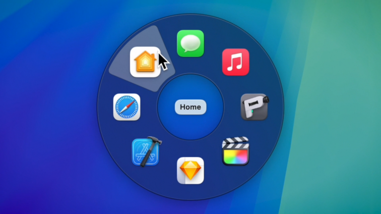 Pieoneer : le menu circulaire pour applications macOS