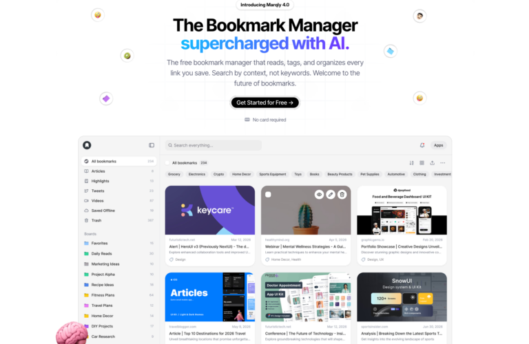 Marqly : le gestionnaire de bookmarks propulsé par l&rsquo;IA