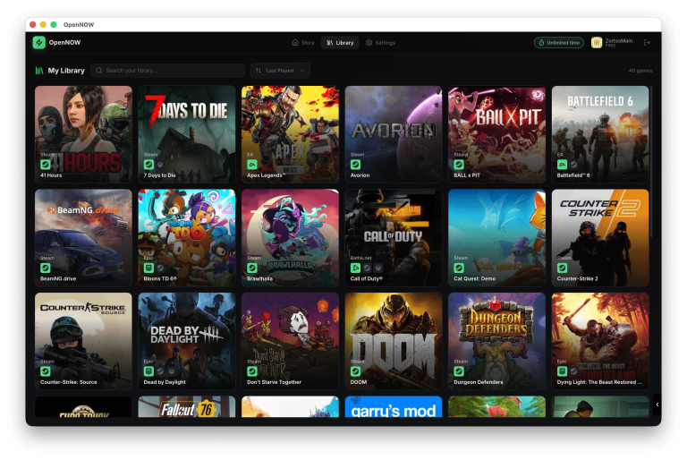 OpenNOW : client desktop open-source pour GeForce NOW