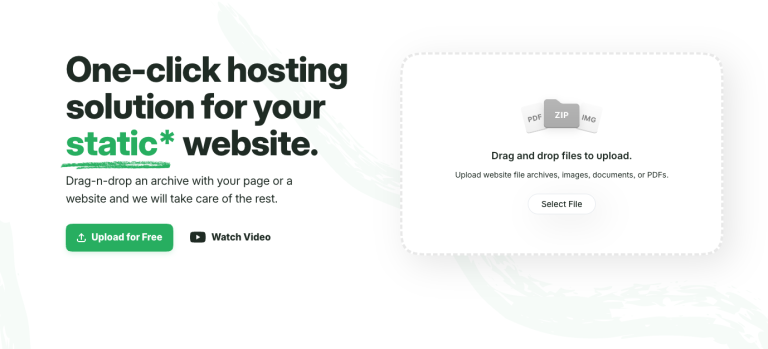 Static.app : Static Website Hosting