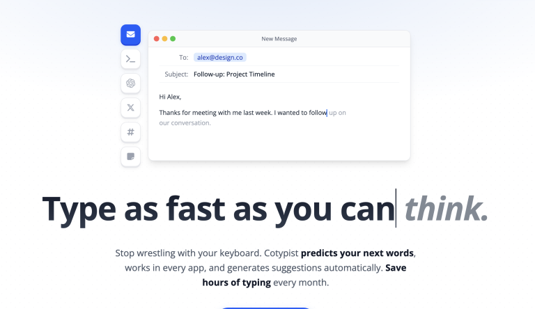Cotypist : l’autocomplétion IA partout sur Mac pour taper plus vite