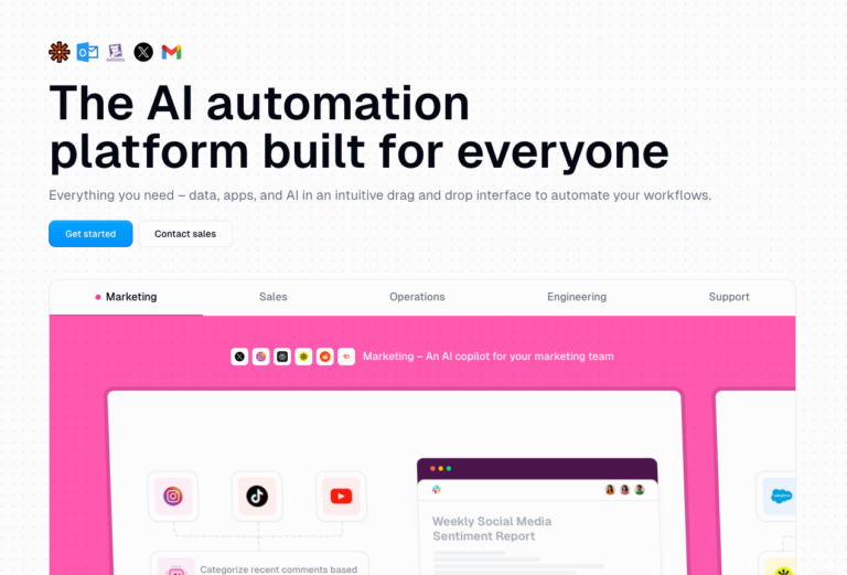 Gumloop : Plateforme d&rsquo;automatisation IA par drag & drop