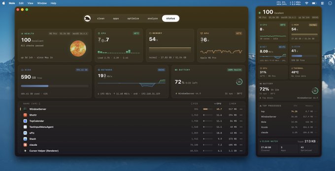 MOLE : un utilitaire Mac natif pour nettoyer, gérer les apps et optimiser votre Mac