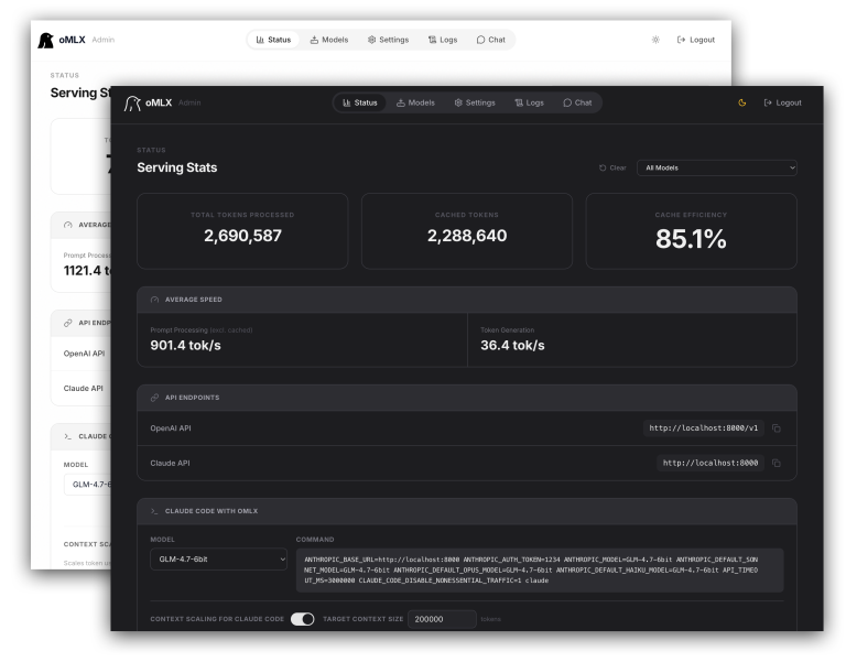 OMLX : Vos IA locales optimisées pour Apple Silicon