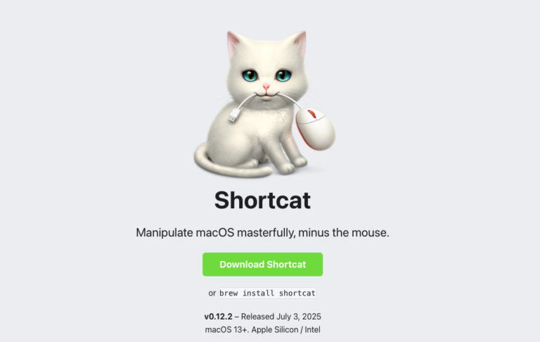 Shortcat : Maîtrisez macOS sans souris