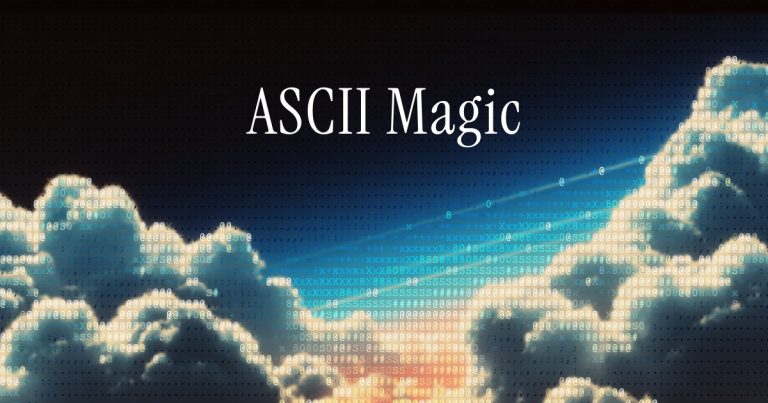 ASCII MAGIC : transformer une image ou une vidéo en ASCII et art rétro