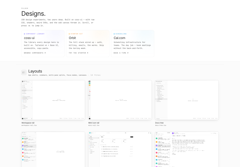 devl.dev : une galerie d&rsquo;expériences d&rsquo;interface interactive