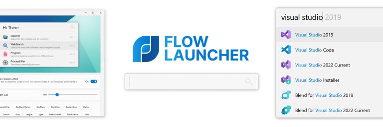 FLOW LAUNCHER : lancer des apps et chercher des fichiers plus vite sur Windows
