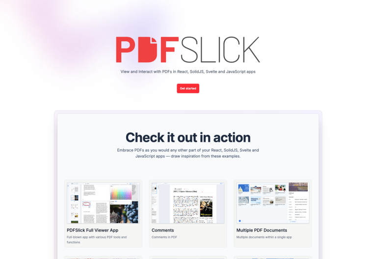 PDFSlick : une interface pour visualiser et annoter des PDF dans le navigateur
