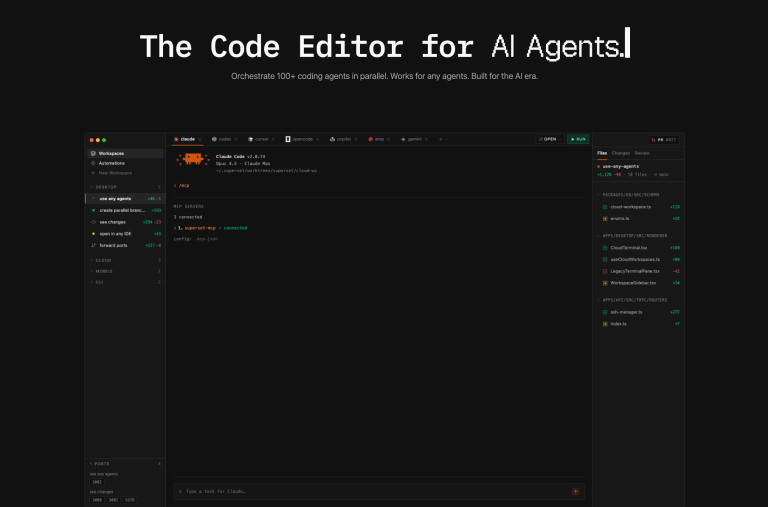 Superset : orchestrez une flotte d&rsquo;agents CLI parallèles sur votre machine