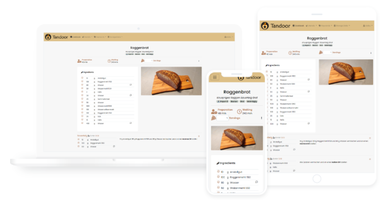 TANDOOR RECIPES : un gestionnaire de recettes auto-hébergé pour vos collections numériques