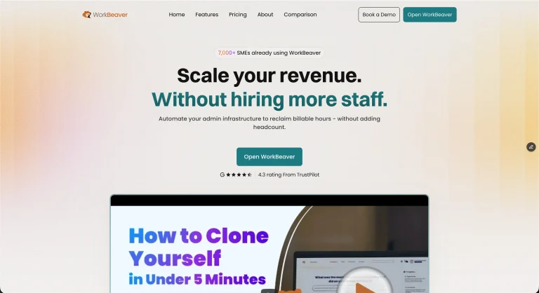 WORKBEAVER : un stagiaire invisible qui automatise tout depuis le navigateur