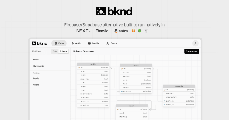 BKND : l’alternative légère à Firebase qui veut tourner partout