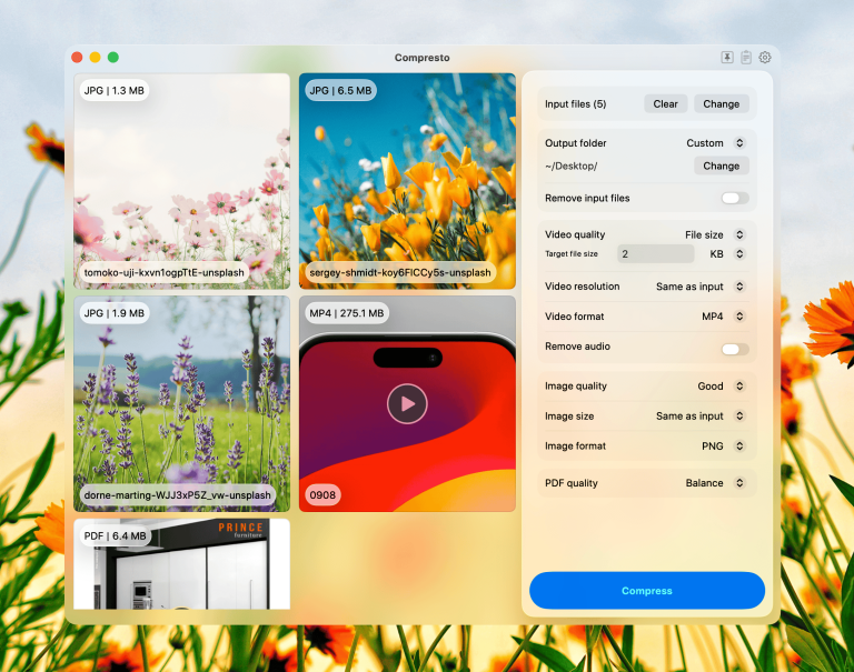 COMPRESTO : compresser ses fichiers sans quitter le Mac