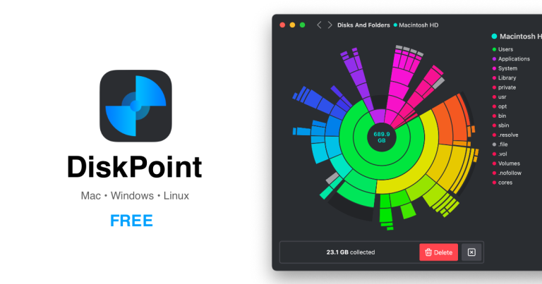 DISKPOINT : le nettoyeur de disque gratuit qui respecte votre vie privée