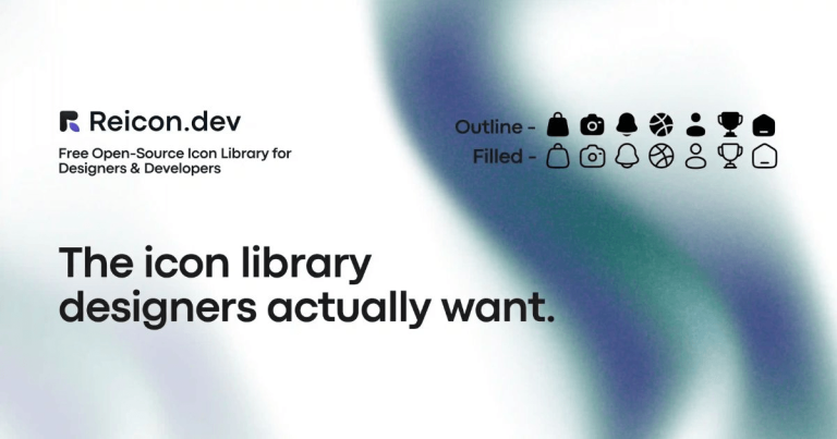 REICON : une bibliothèque d&rsquo;icônes SVG open-source à la précision obsessionnelle