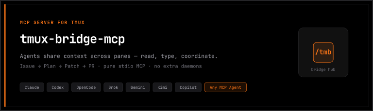TMUX-BRIDGE-MCP : faites parler vos agents IA entre eux dans tmux