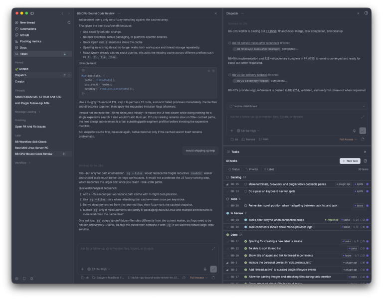 BB : l’IDE agentique qui organise le travail en threads