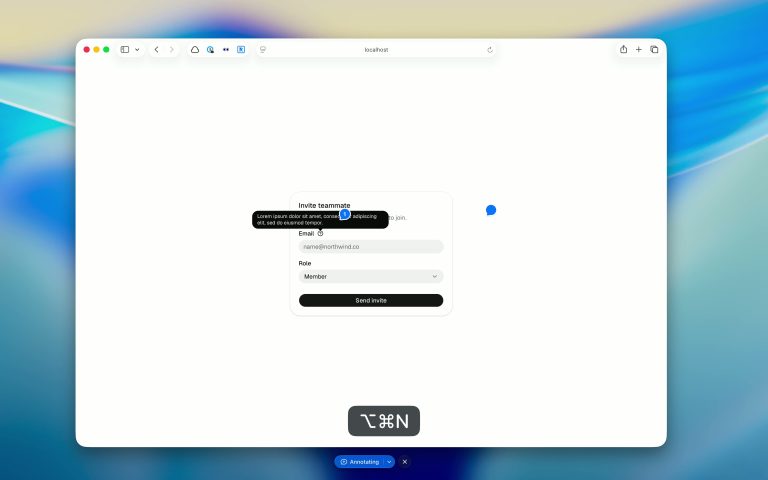 MEAN : montrer précisément ce qui doit changer à l’écran
