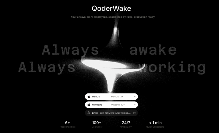 QODERWAKE : des agents IA qui tournent en continu, spécialisés par métier