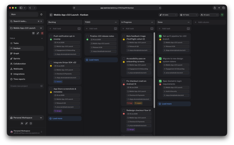 TASKVIEW : un gestionnaire de projets auto-hébergé avec MCP pour les agents IA