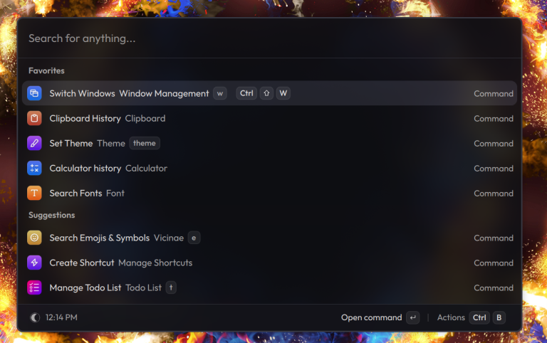 VICINAE : le launcher qui remet vos outils à portée de clavier