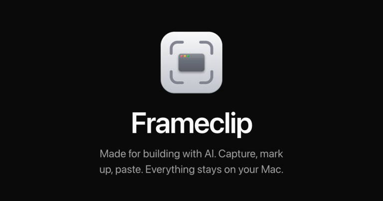 FRAMECLIP : capturez, annotez, collez dans vos agents IA