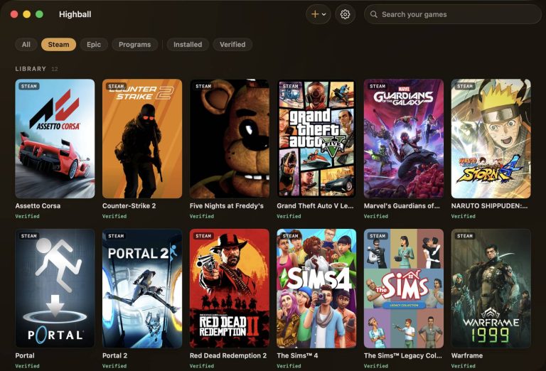HIGHBALL : les jeux Windows sur Apple Silicon, avec un verdict honnête pour chaque titre