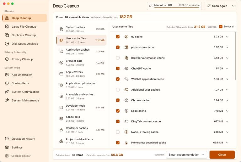 MANGODISK : le nettoyeur de disque qui met la prudence avant les gigaoctets