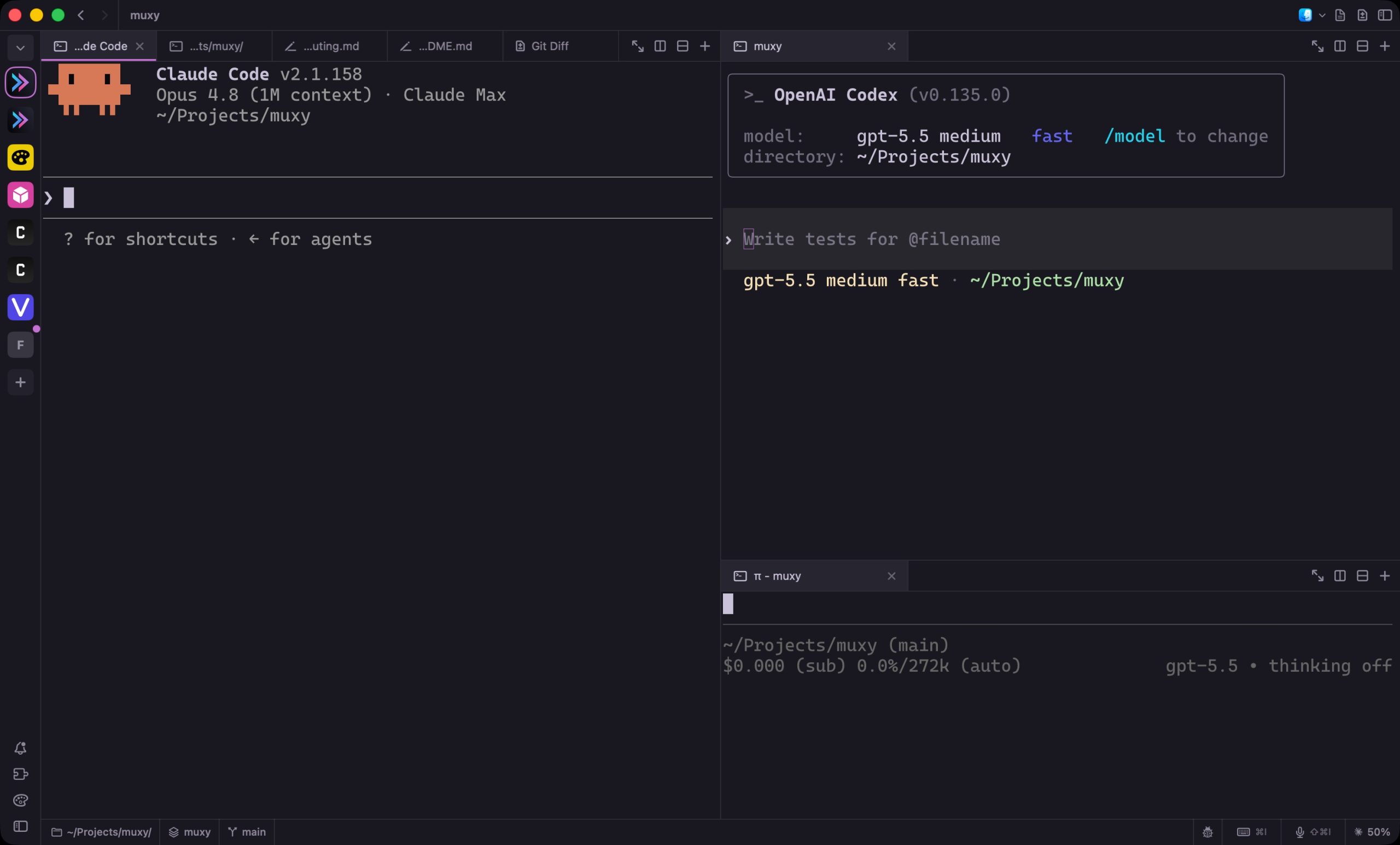 Muxy le terminal mac qui organise vos projets et p