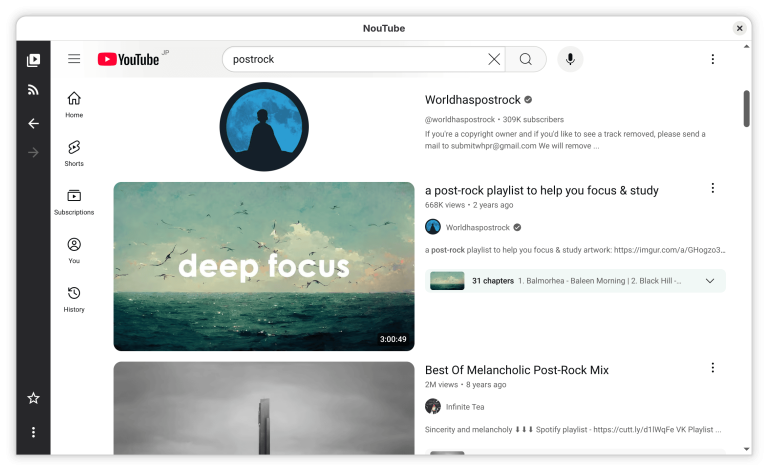 NOUTUBE : YouTube, YouTube Music et zéro pub dans une seule app