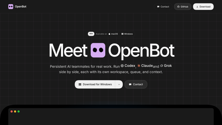 OPENBOT : faites travailler Codex, Claude et Grok côte à côte