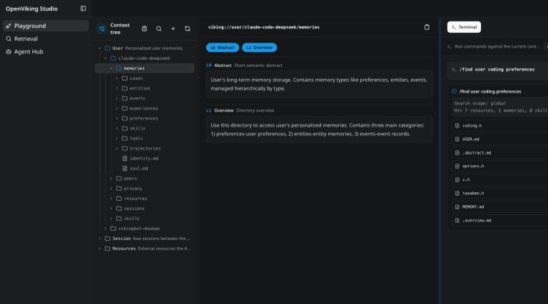 OPENVIKING : une base de contexte pour vos agents IA, pas juste un autre store